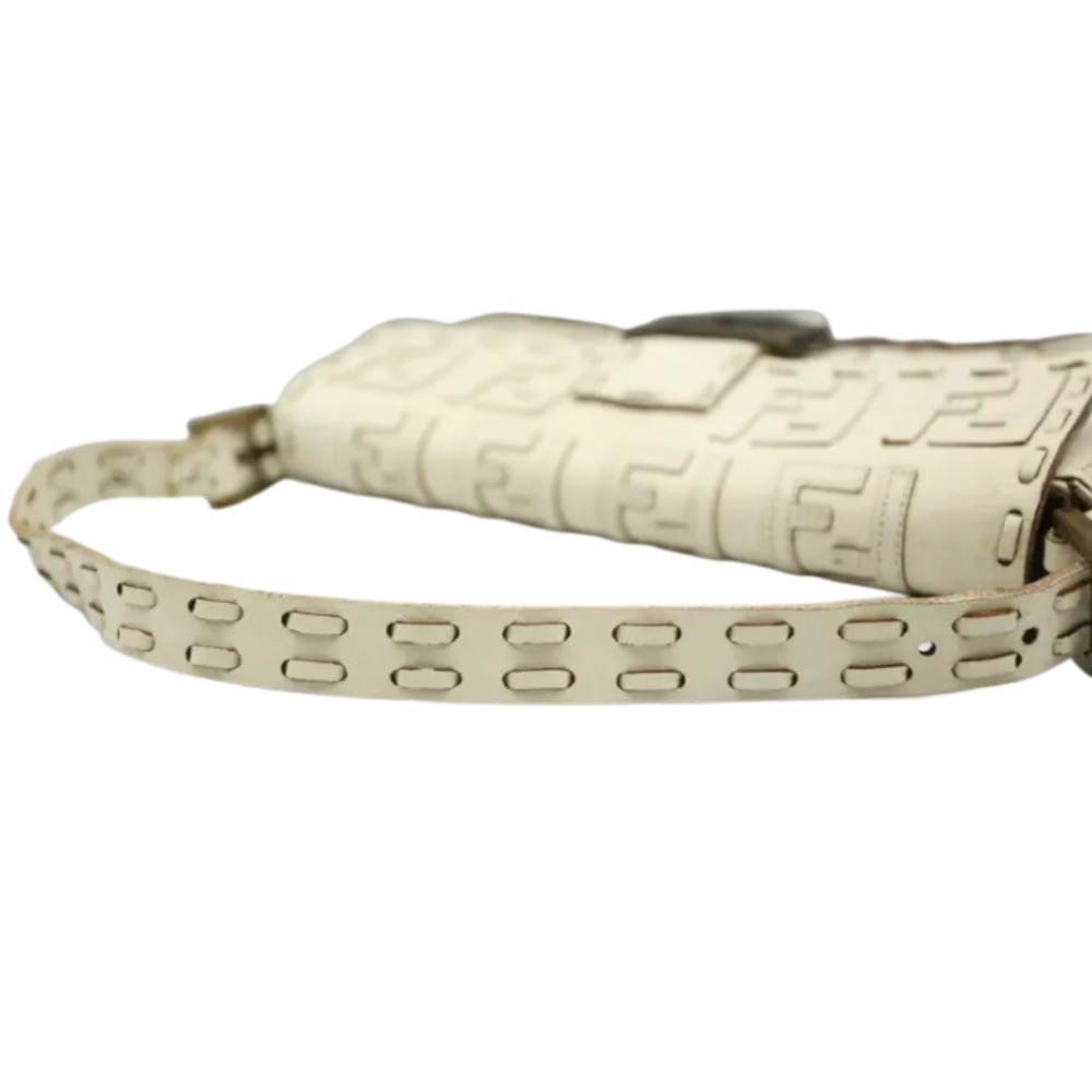 Fendi Raised Leather FF Zucca Baguette - Picture 6 of 10
